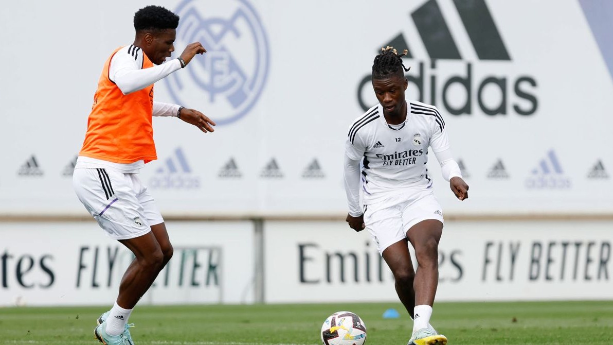 تمرین رئال مادرید برای تقابل با سویا