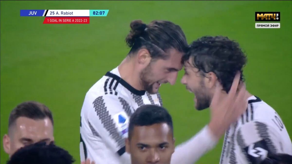 گل سوم یوونتوس به امپولی (آدرین رابیو)