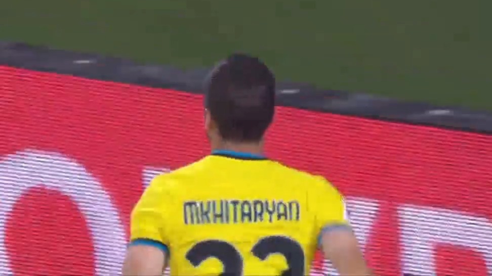 گل چهارم اینتر به فیورنتینا (مخیتاریان دقیقه 95)