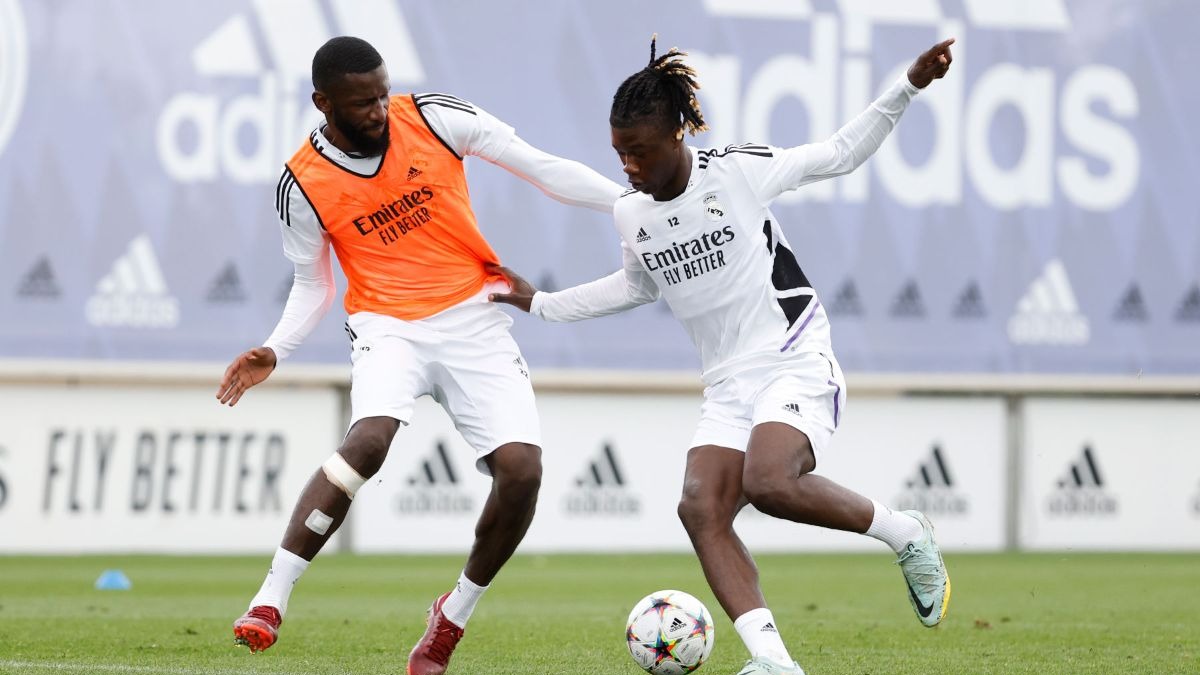 تمرین رئال مادرید برای تقابل با لایپزیش