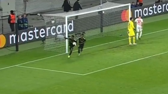 گل اول رئال مادرید به آربی لایپزیش (وینیسیوس)