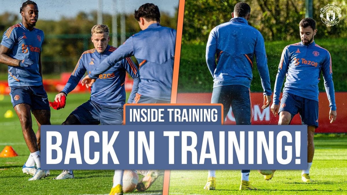 تمرینات منچستریونایتد برای دیدار مقابل شریف