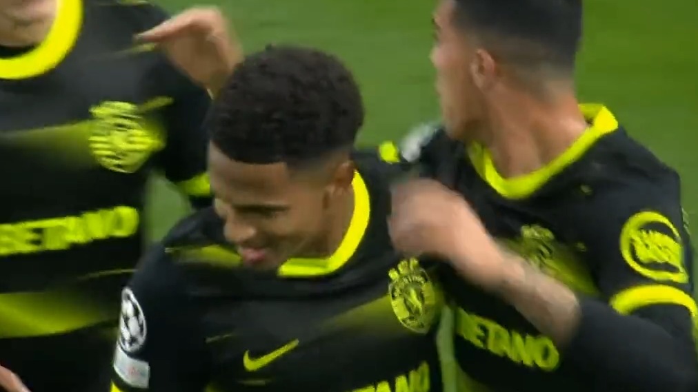 گل اول اسپورتینگ به تاتنهام (پائولینیو)