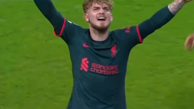 گل سوم لیورپول به آژاکس (الیوت)