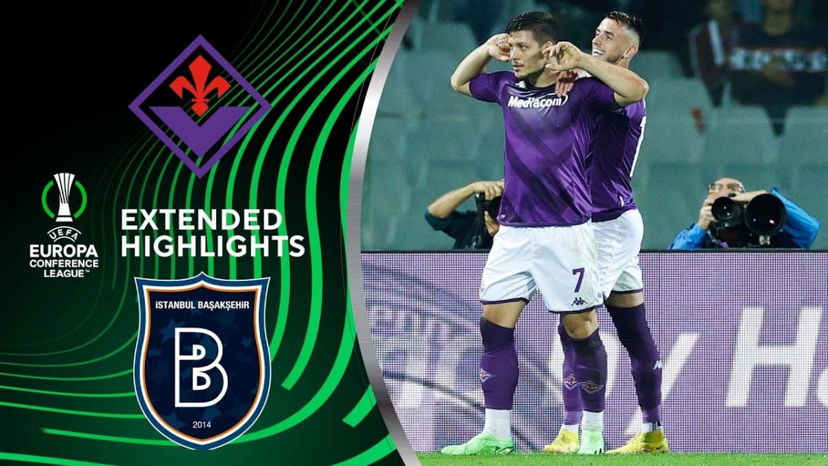 خلاصه بازی فیورنتینا 2-1 استانبول باشاک شهیر (دبل لوکا یوویچ)