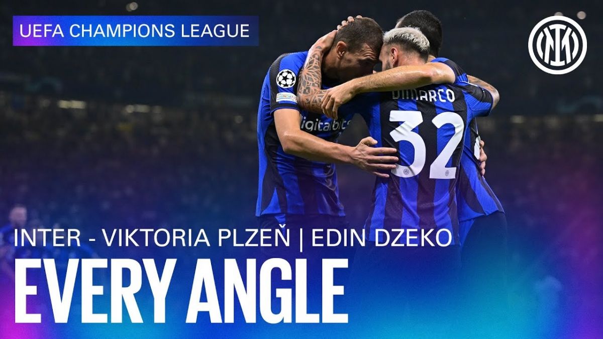 گل ژکو برای اینتر مقابل ویکتوریا پلزن از تمام زوایا