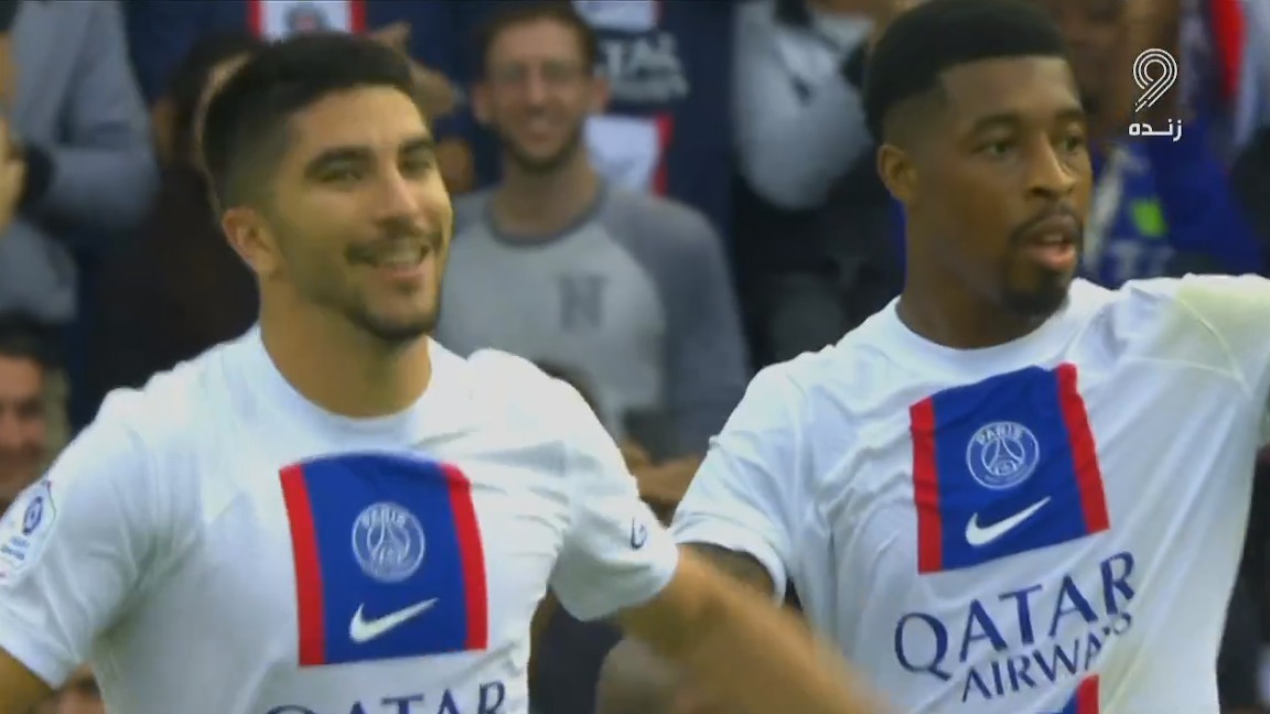 گل اول پاری سن ژرمن به تروا (کارلوس سولر)