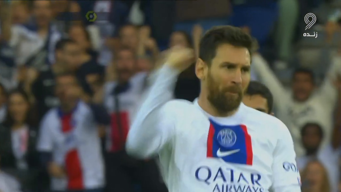 گل دوم پاری سن ژرمن به تروا (سوپر گل مسی)