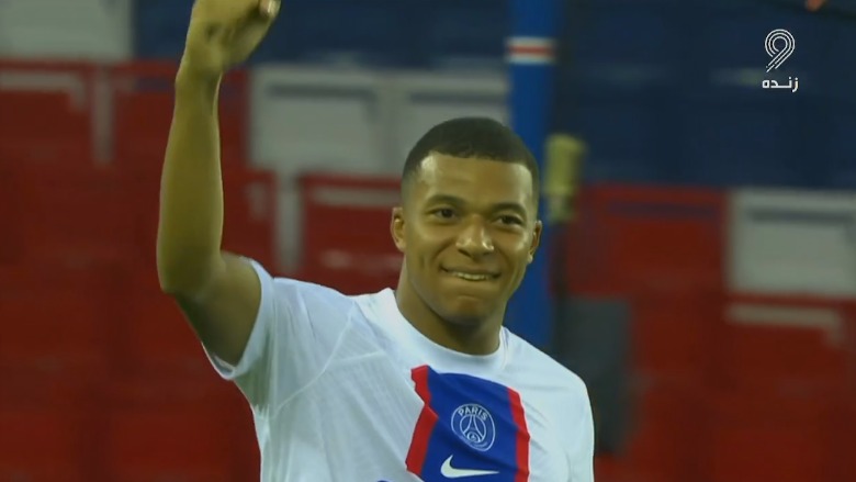 گل چهارم پاری سن ژرمن به تروا (امباپه - پنالتی)