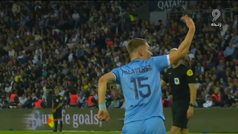 گل سوم تروا به پاری سن ژرمن (پالاورسا)