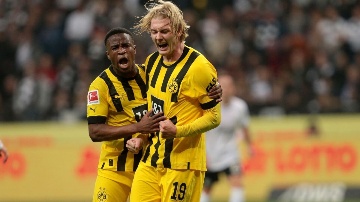 خلاصه بازی اینتراخت فرانکفورت 1-2 دورتموند