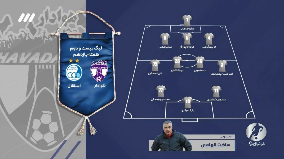 فوتبال برتر/ خلاصه و حواشی بازی هوادار 0-1 استقلال