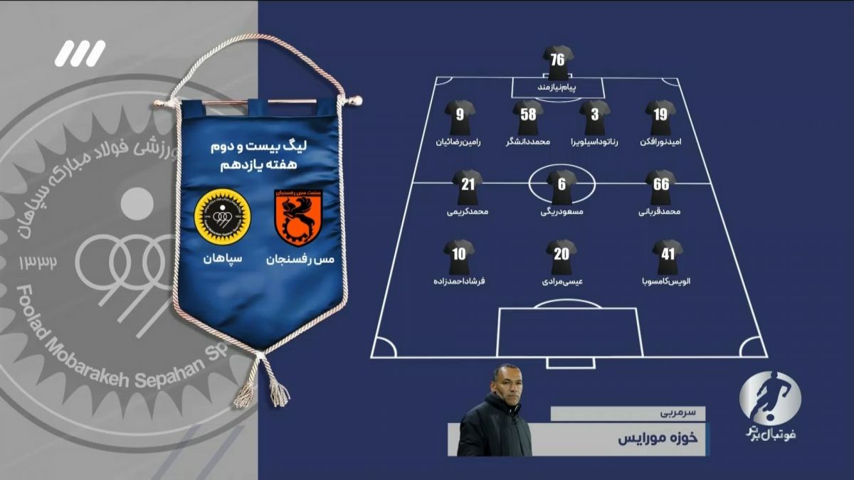 فوتبال برتر/ حواشی بازی سپاهان 0-0 مس رفسنجان