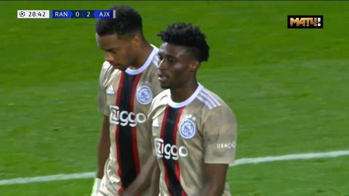 گل دوم آژاکس به رنجرز (محمد قدوس)