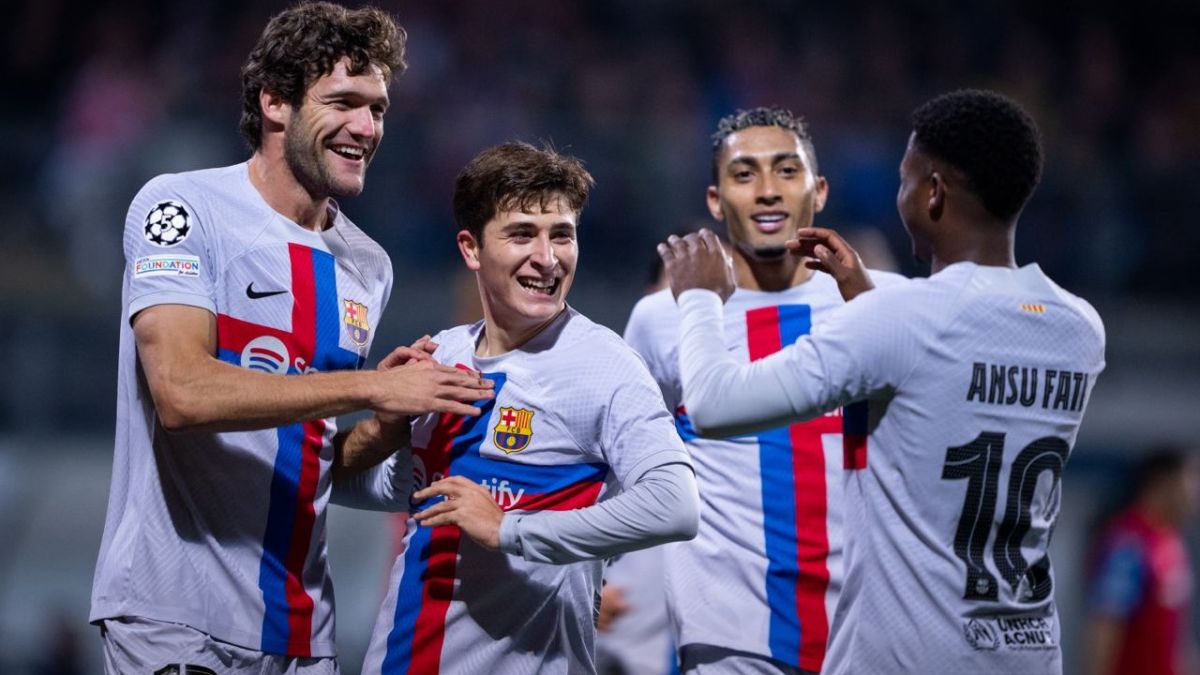 خلاصه بازی ویکتوریا پلژن 2-4 بارسلونا