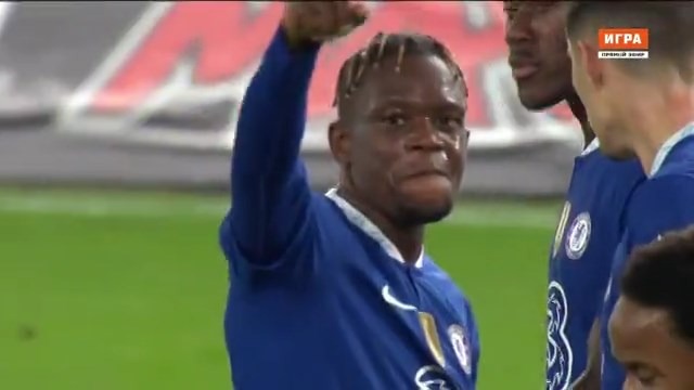 گل دوم چلسی به دینامو زاگرب (دنیس زکریا)