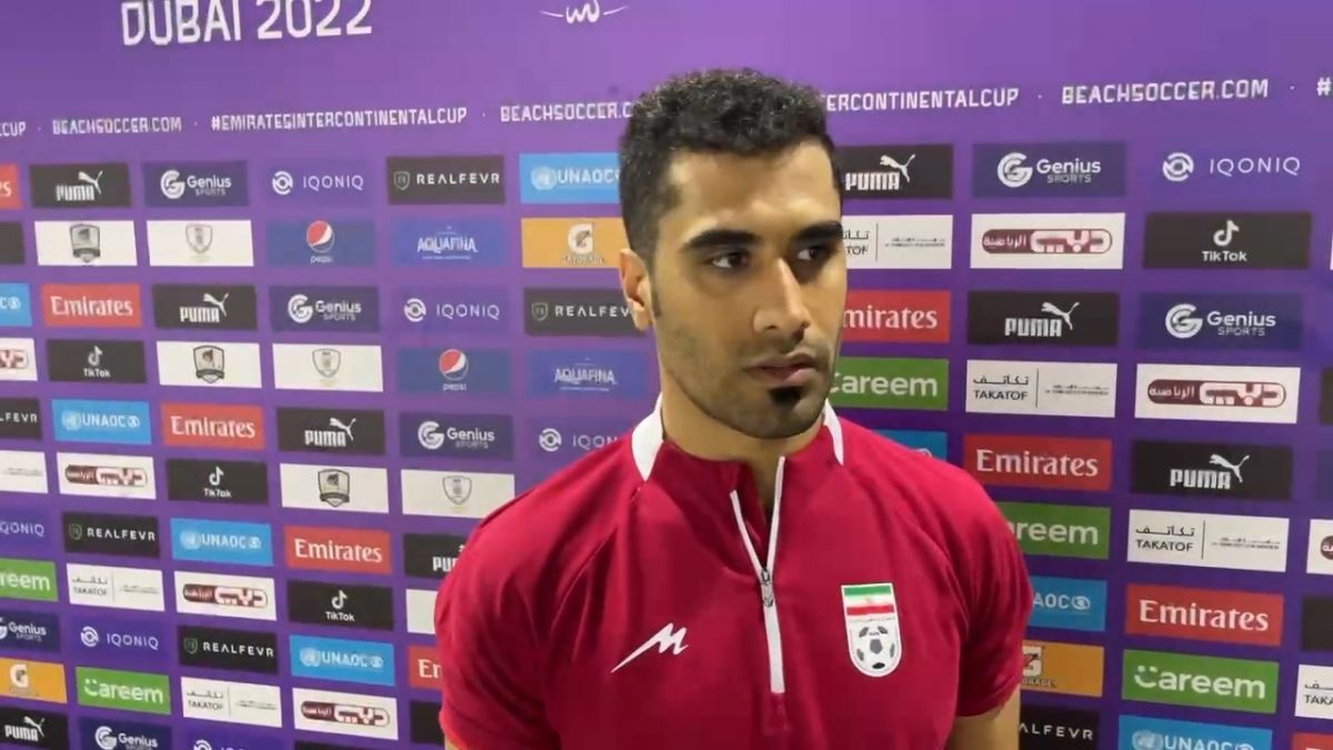 مصاحبه بازیکنان تیم ملی فوتبال ساحلی پس از برتری مقابل آمریکا