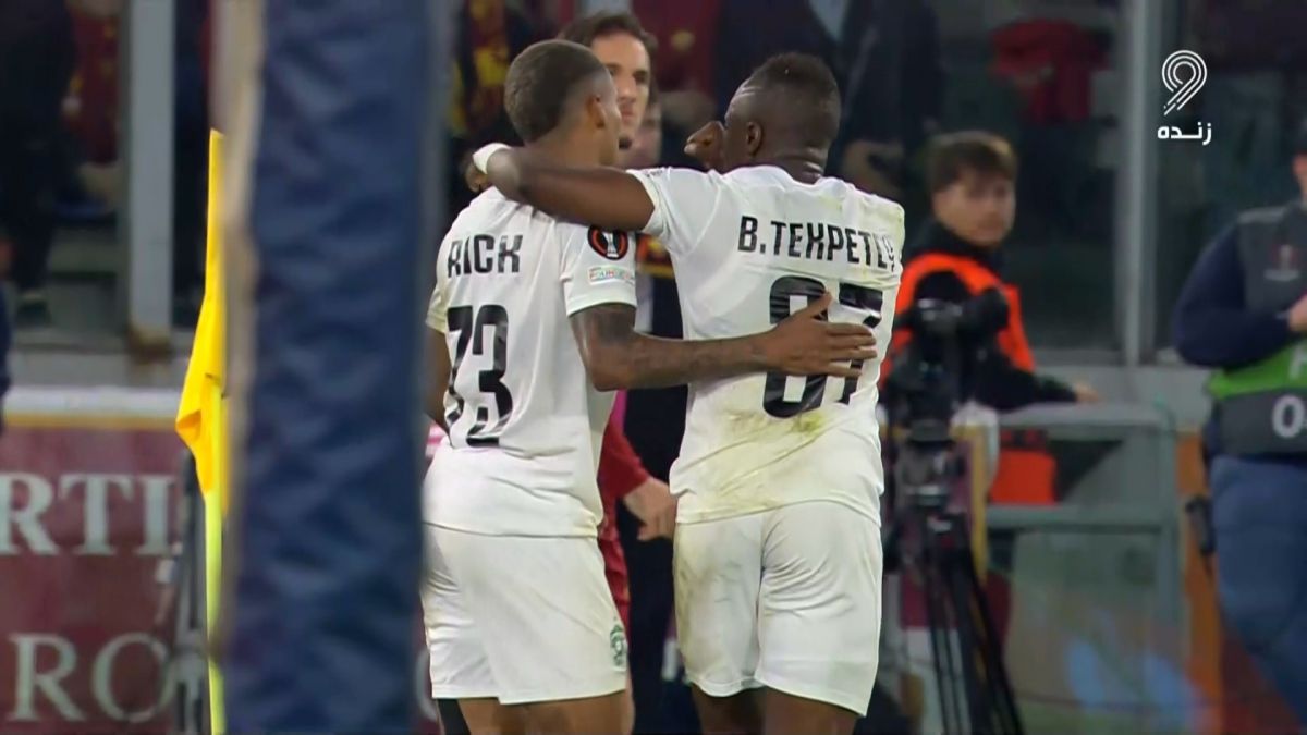 گل اول لودوگورتس به رم (ضربه تماشایی ریک)