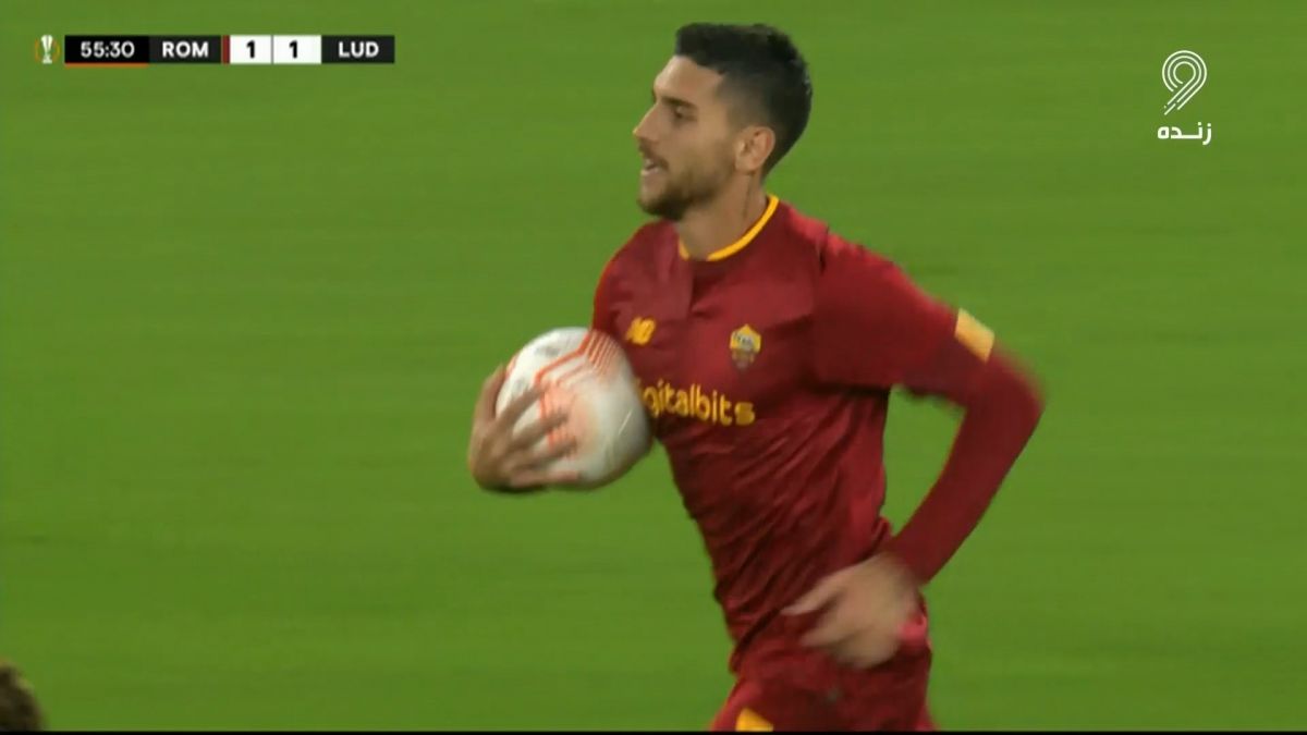 گل اول رم به لودوگورتس (پلگرینی - پنالتی)