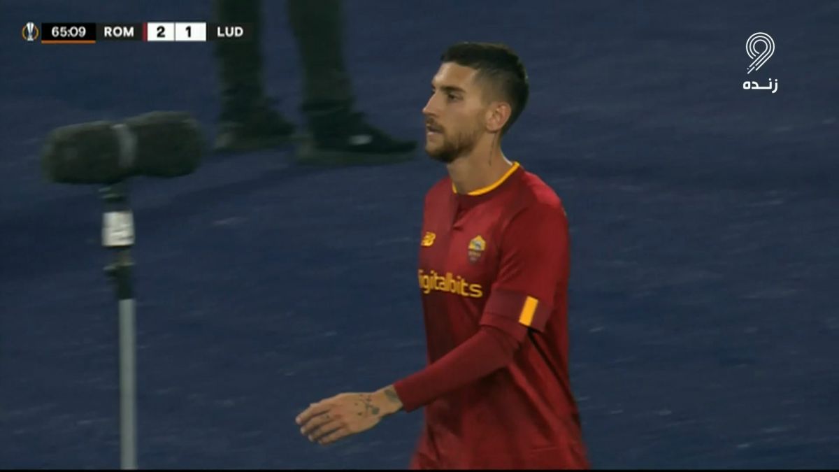 گل دوم رم به لودوگورتس (دبل پلگرینی - پنالتی)