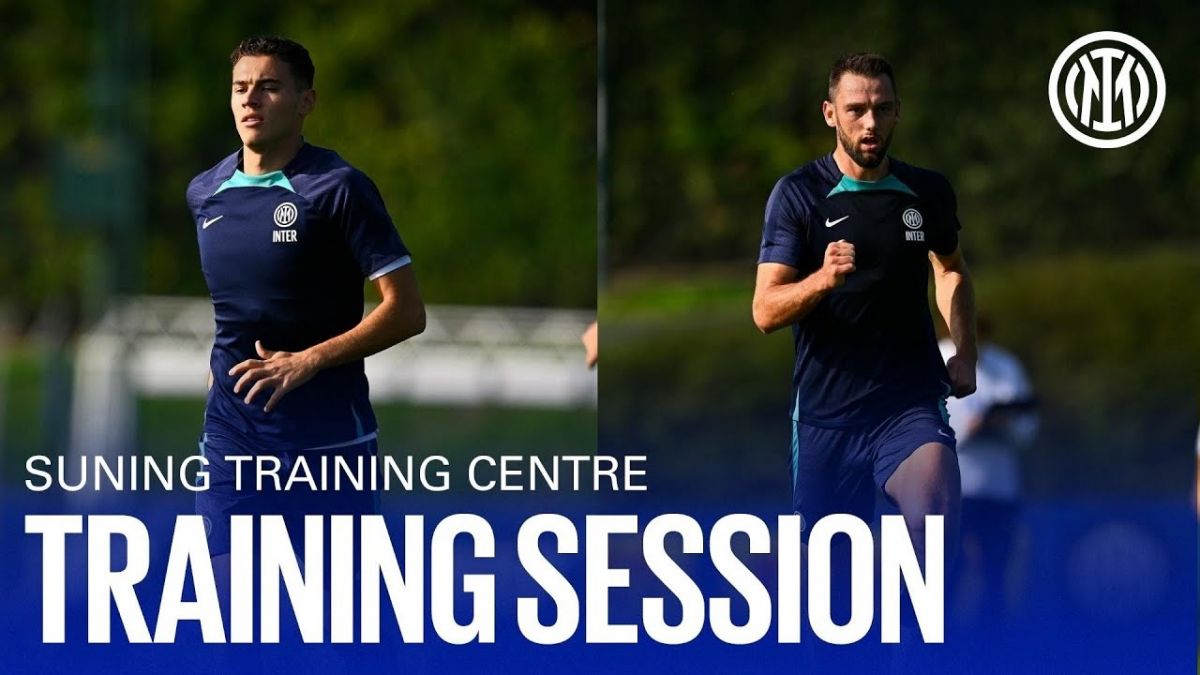 تمرین اینتر برای تقابل با یوونتوس