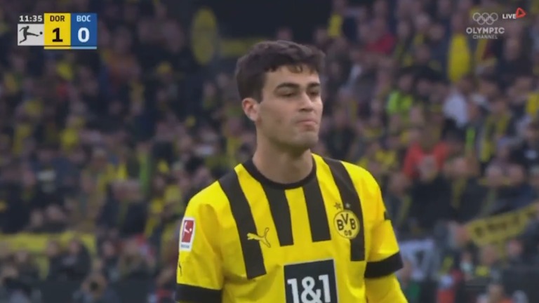 گل دوم دورتموند به بوخوم (جیو رینا)