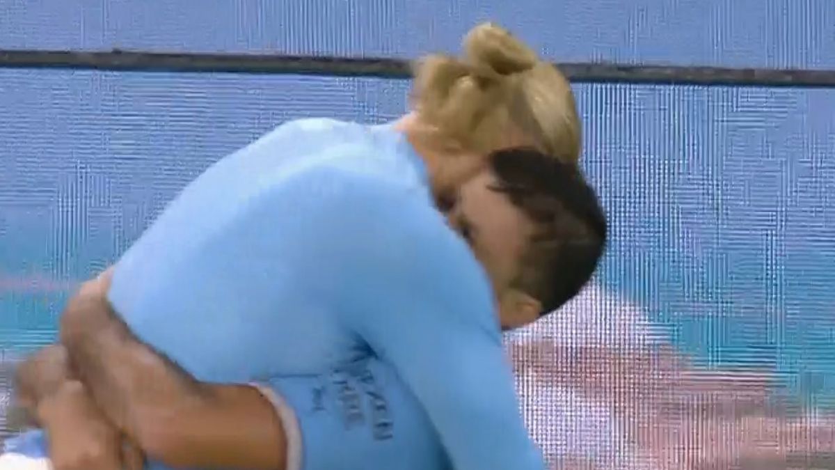 گل دوم منچسترسیتی به فولام (هالند دقیقه 95)