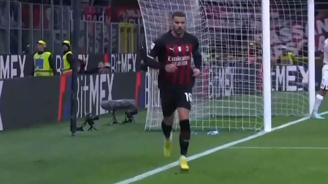 گل اول میلان به اسپتزیا (تئو هرناندز)