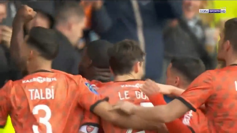 گل اول لوریان به پاری سن ژرمن (ترم موفی)