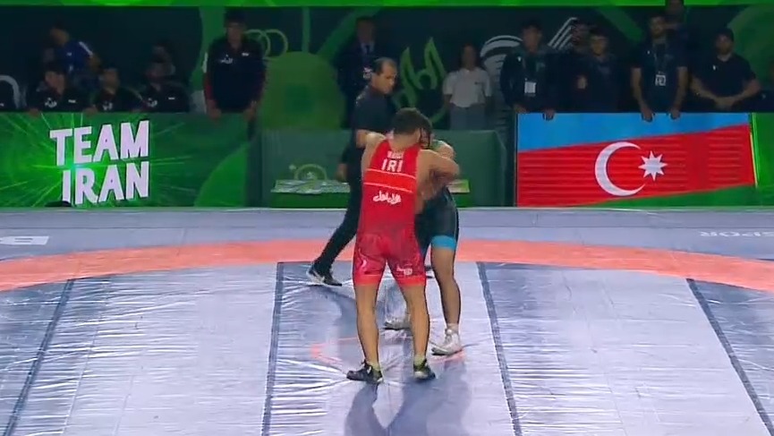 فینال جام جهانی کشتی فرنگی/ پیروزی بالی (ایران 4-5 آذربایجان)