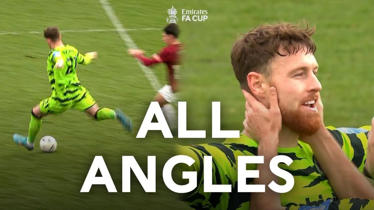 سوپرگل کانر ویکام در جام حذفی انگلیس از تمام زوایا