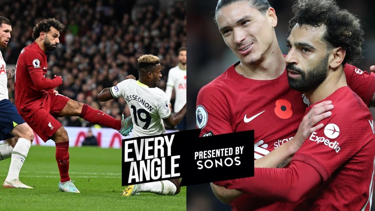 گل اول محمد صلاح به تاتنهام از تمام زوایا