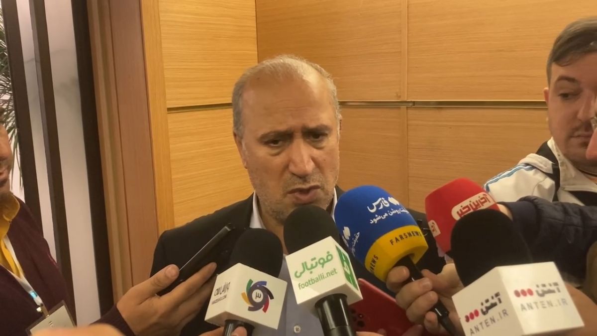 اختصاصی/ توضیح مهدی تاج درباره طرح پیراهن تیم ملی در جام جهانی و وضعیت شهره موسوی نایب رییس امور بانوان فدراسیون