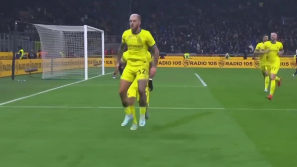 گل دوم اینتر به بولونیا (دی مارکو)