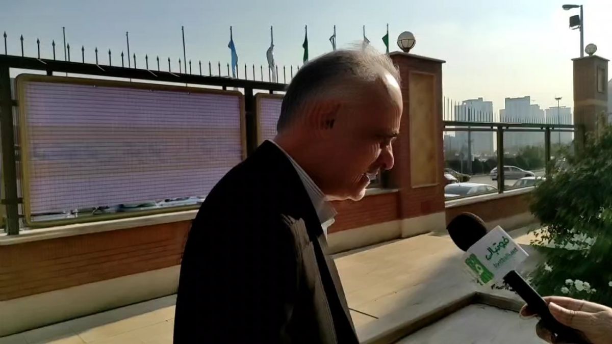 اختصاصی/ صحبتهای نبی در حاشیه مراسم افتتاحیه چهارمین کنگره بین المللی فوتبال کلینیک