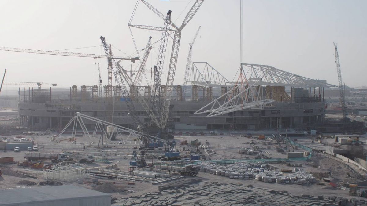 تایم لپس جذاب از ورزشگاه احمد بن علی محل بازی ایران و ولز