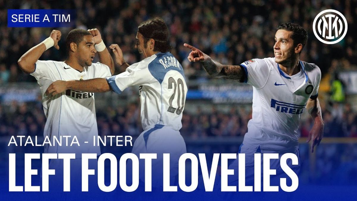 گلهای برتر اینتر مقابل آتالانتا با شوت بازیکنان چپ پا