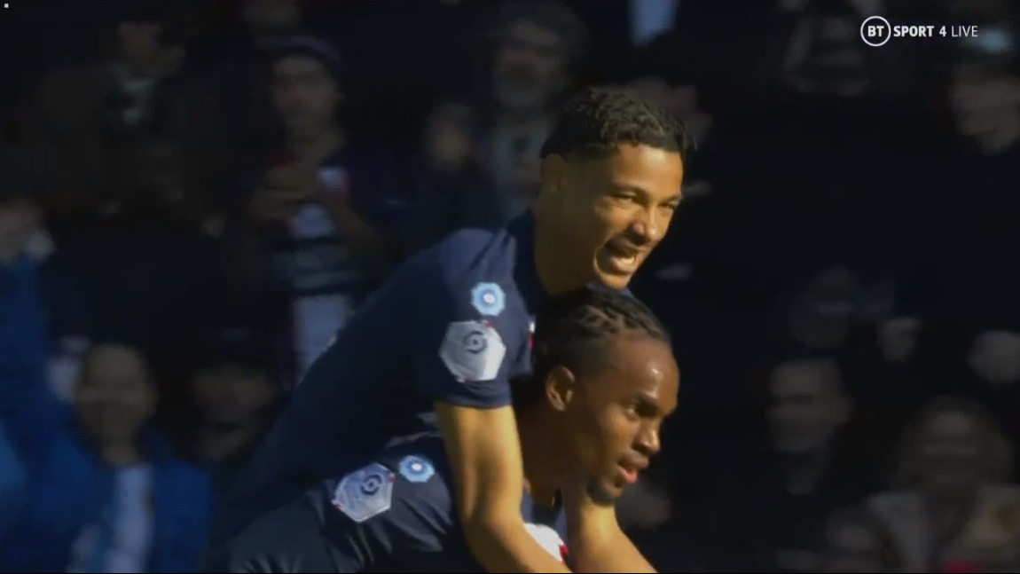 گل چهارم پاری سن ژرمن به اوسر (رناتو سانچس)