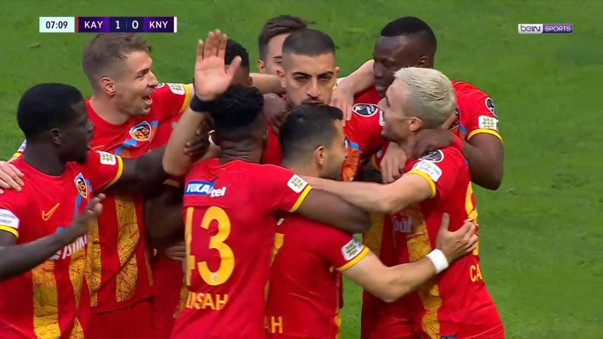 گل اول کایسری اسپور به قونیه اسپور (مجید حسینی)