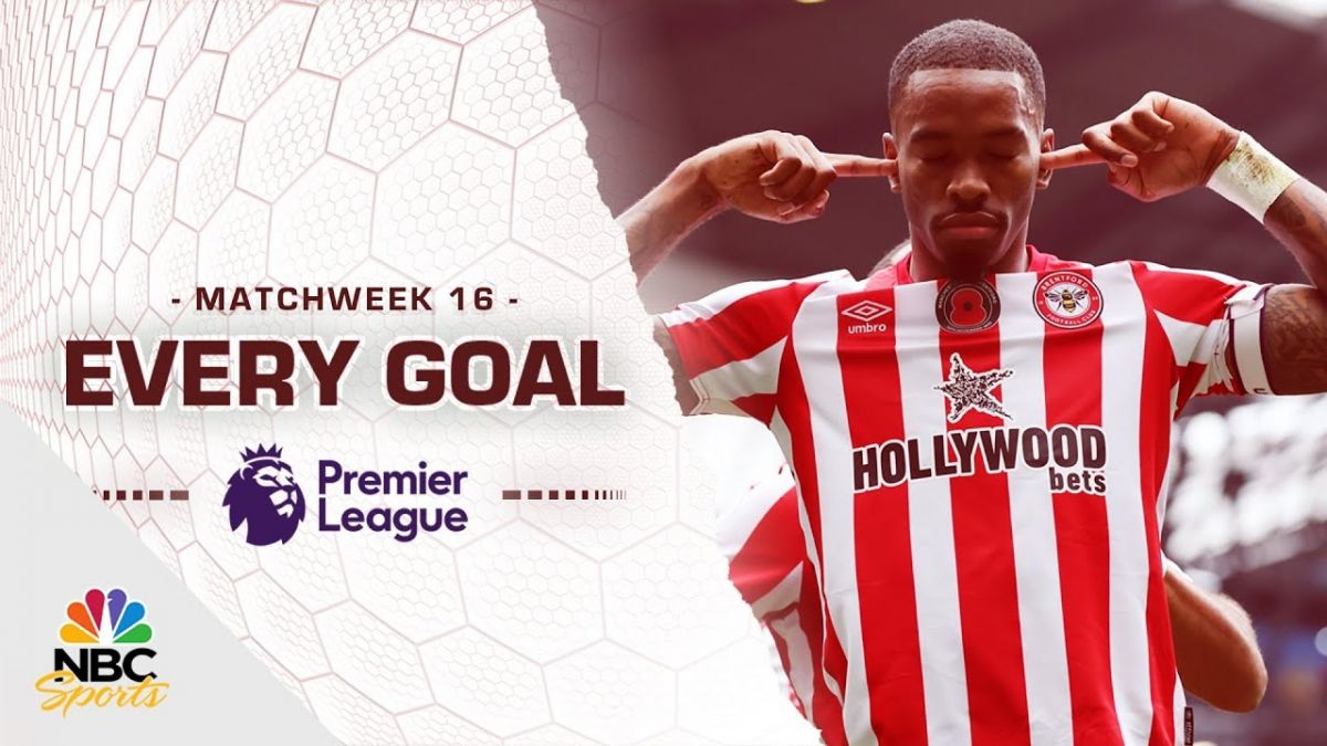 تمام گلهای هفته شانزدهم لیگ برتر انگلیس 23-2022