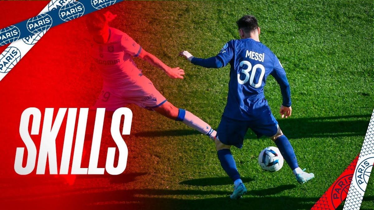 حرکات تکنیکی و مهارت های برتر بازیکنان پاری سن ژرمن مقابل اوسر