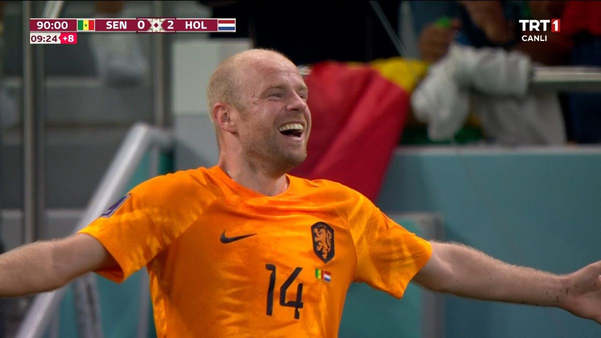 گل دوم هلند به سنگال (کلاسن)