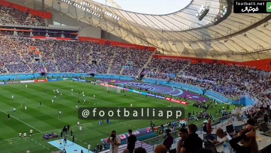 اختصاصی/ حال و هوای ورزشگاه خلیفه پیش از بازی آلمان و ژاپن