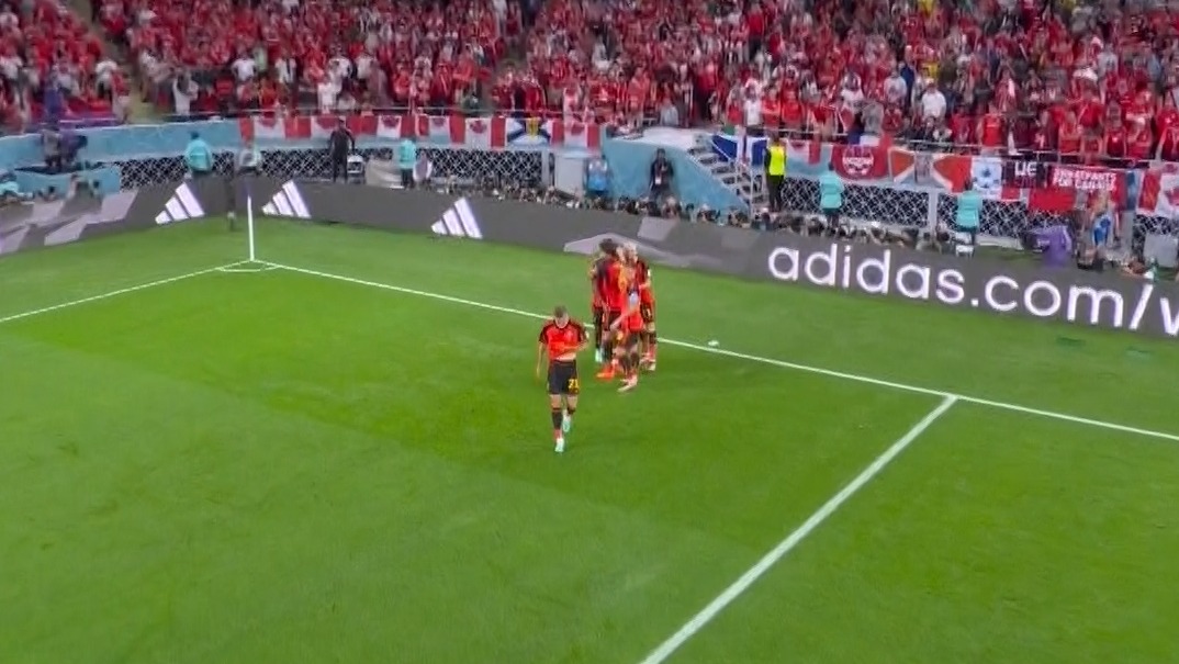 گل اول بلژیک به کانادا (باتشوایی)