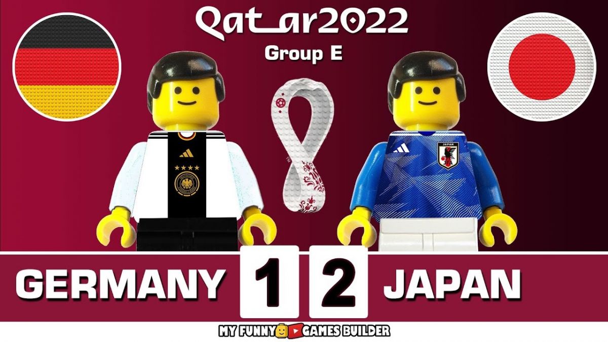 شبیه سازی بازی آلمان 1-2 ژاپن با عروسک لگو