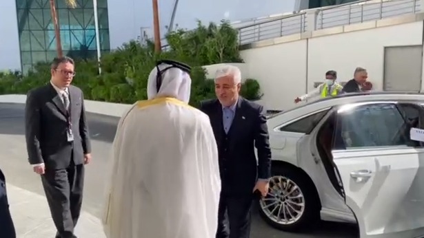 ورود وزیر ورزش و جوانان به دوحه با استقبال معاون ورزش وزارت ورزش و جوانان قطر و مهدی تاج