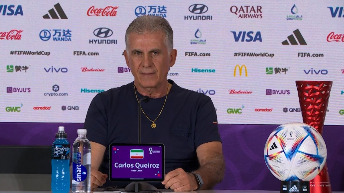 صحبت های کامل کارلوس کی روش در کنفرانس خبری بعد از بازی با ولز