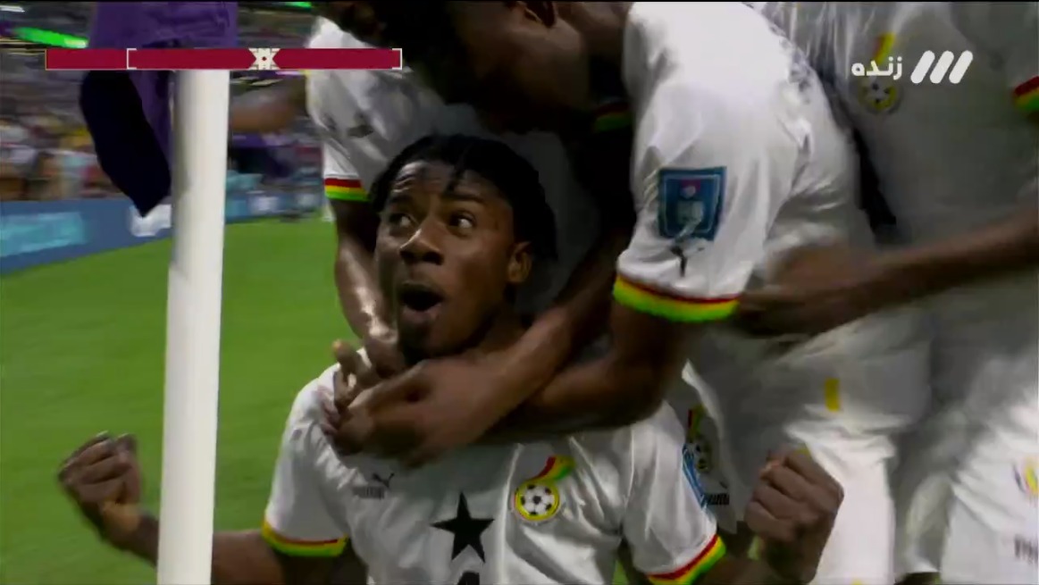 گل اول غنا به کره جنوبی (محمد سالیسو)