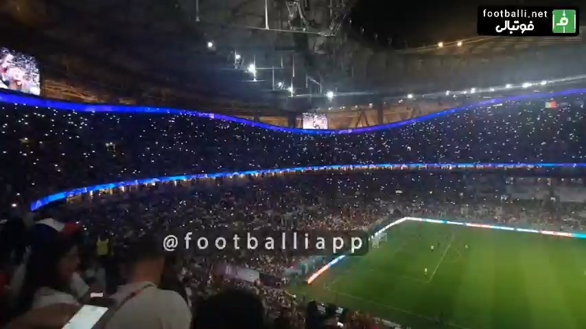 اختصاصی/ فضا و حال و هوای ورزشگاه لوسیل بین دو نیمه بازی پرتغال و اروگوئه