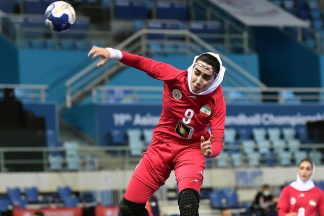 ملیپوش هندبال ایران در بین بهترینهای آسیا